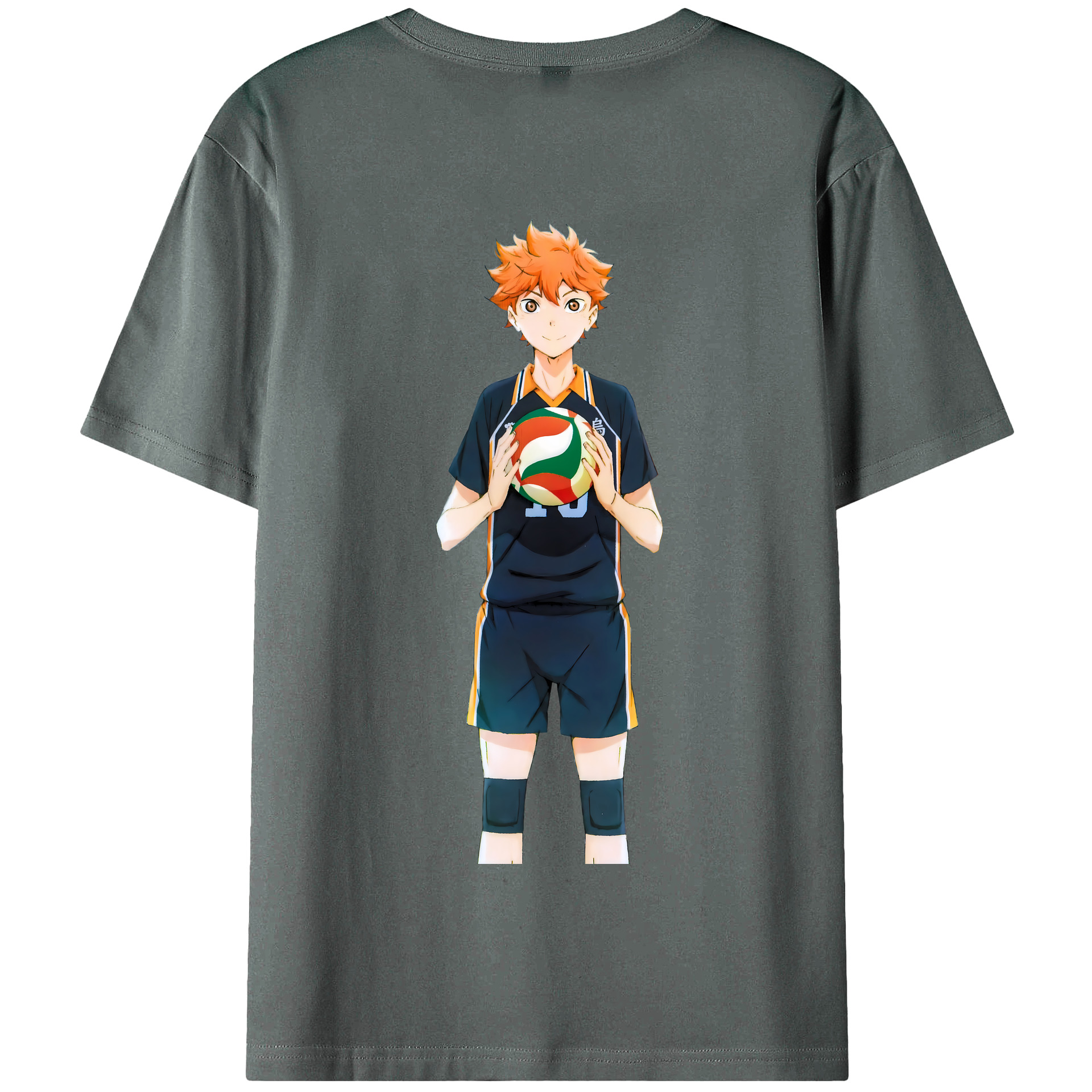 （画像用） ハイキュー!! Haikyu!! 綿100％半袖Tシャツ（背面プリント）